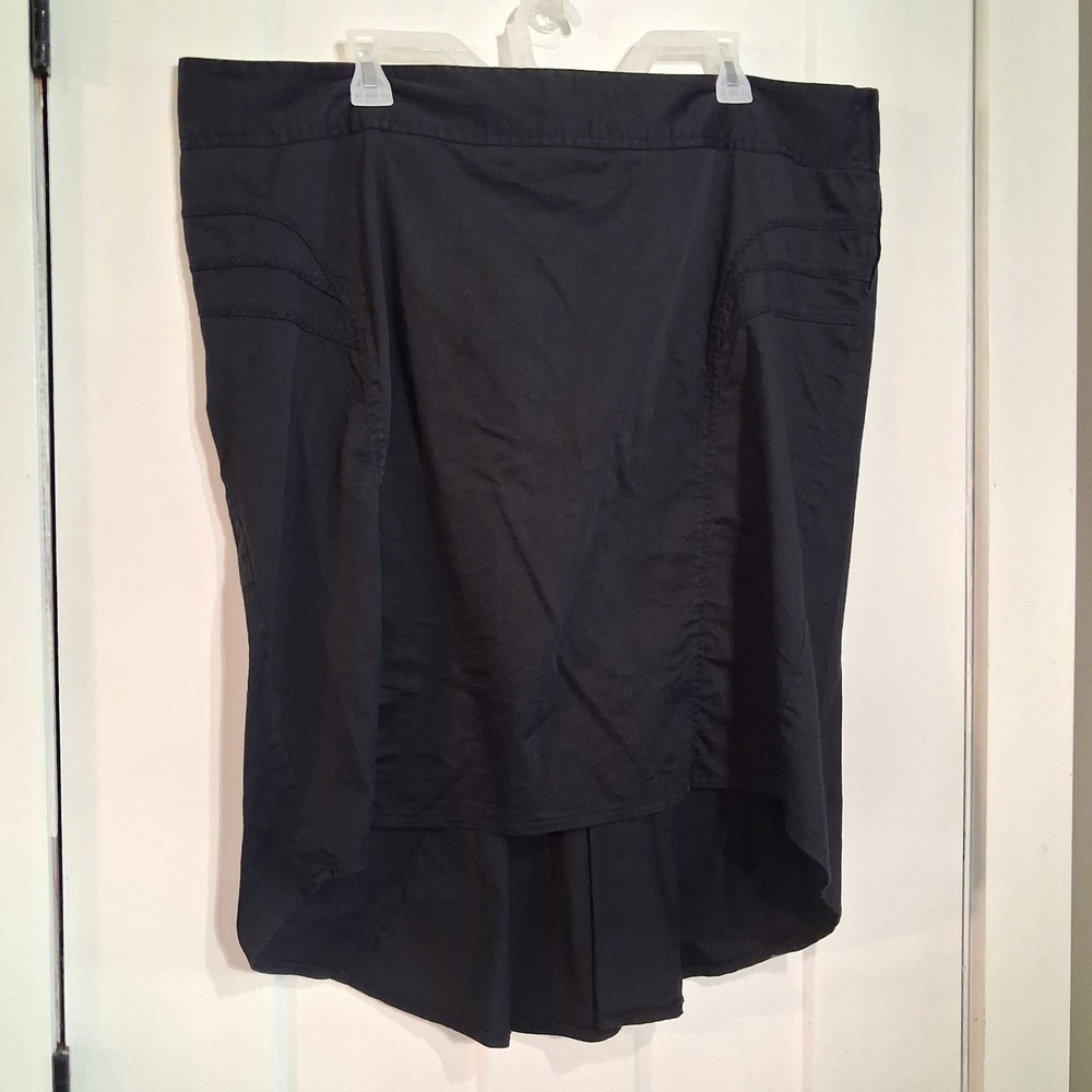 Y2K OG Torrid High Low Skirt Women 20 Ruched Back Steampunk Victorian Goth